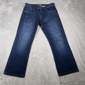 Travis Mathew Jeans Mens 30 (Fits 31x26) Blue Denim Straight Leg Stretch